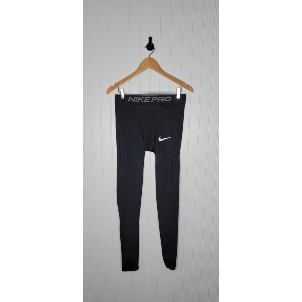 Nike Pro Compression Leggings Men's Size Medium Black 29" Inseam